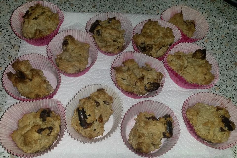 Haferflockenmuffins