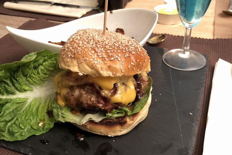 Chefkoch Kirsch-BBQ-Burger