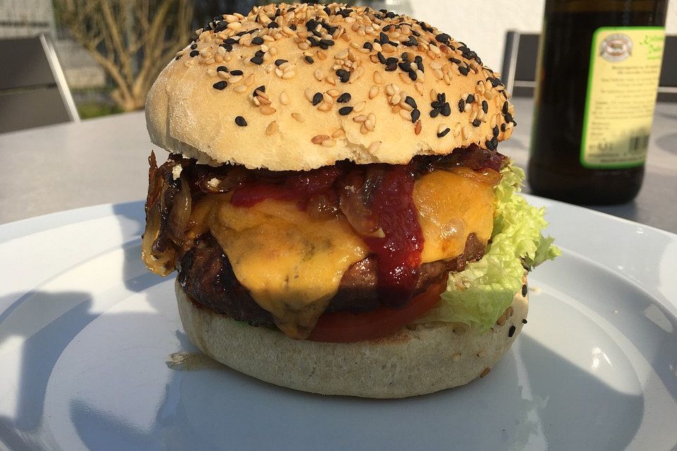 Chefkoch Kirsch-BBQ-Burger