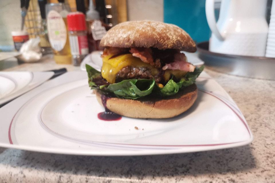 Chefkoch Kirsch-BBQ-Burger