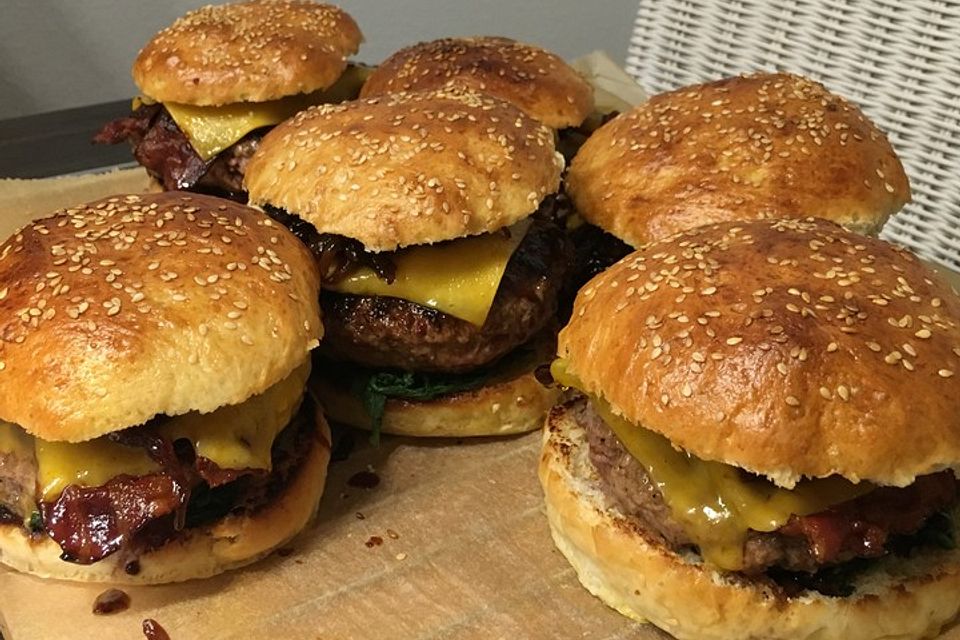 Chefkoch Kirsch-BBQ-Burger