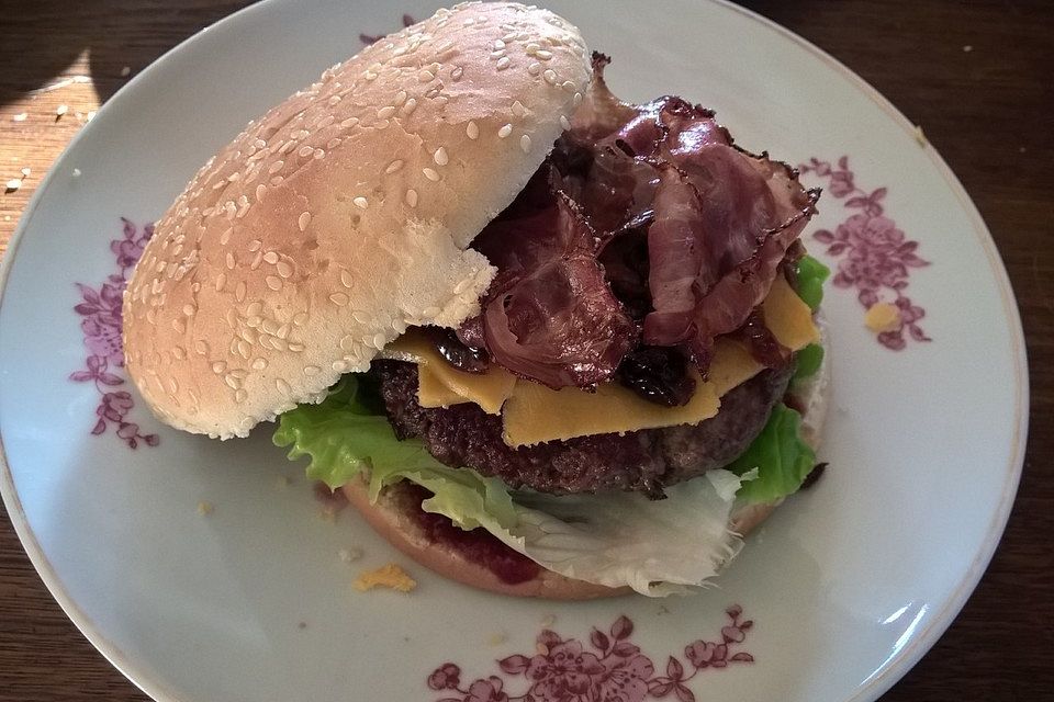 Chefkoch Kirsch-BBQ-Burger