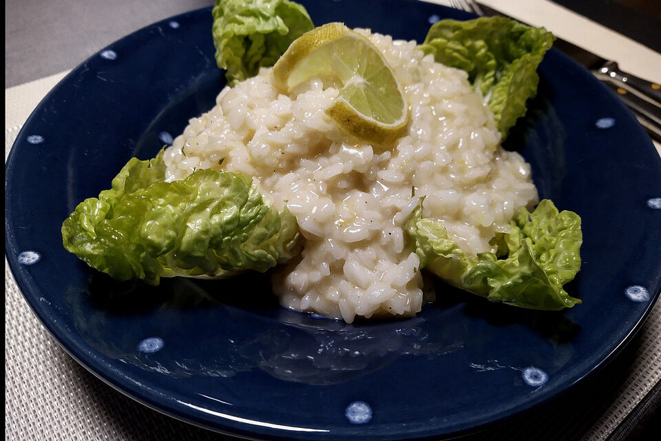 Limettenrisotto