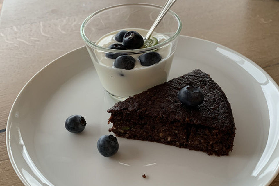 Gesunder Zucchini-Schoko-Kuchen