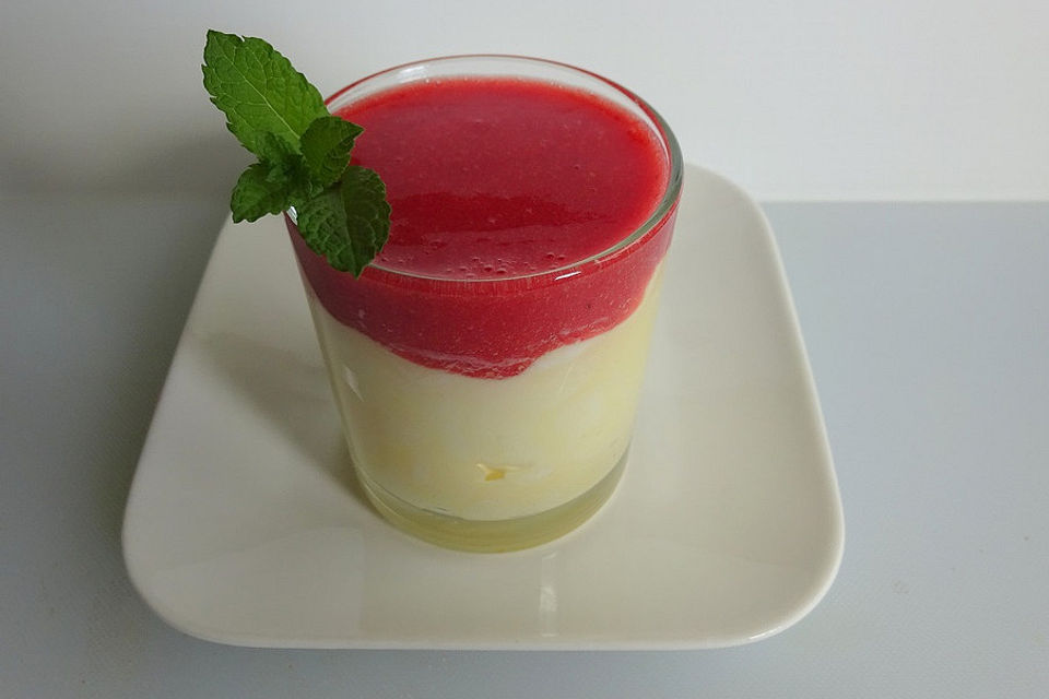 Falscher Vanillepudding