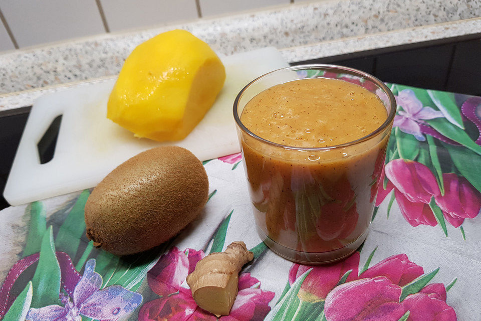 Mango - Kiwi - Ingwer - Smoothie