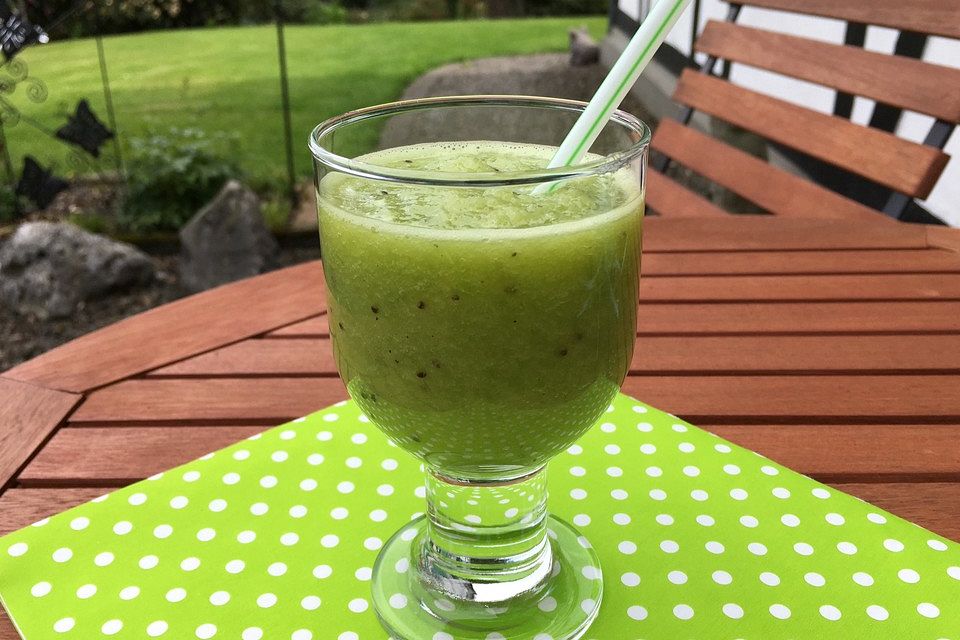 Kiwi - Melonen - Smoothie