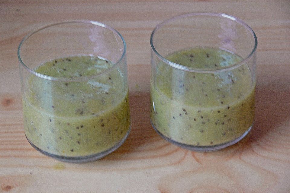 Kiwi - Melonen - Smoothie