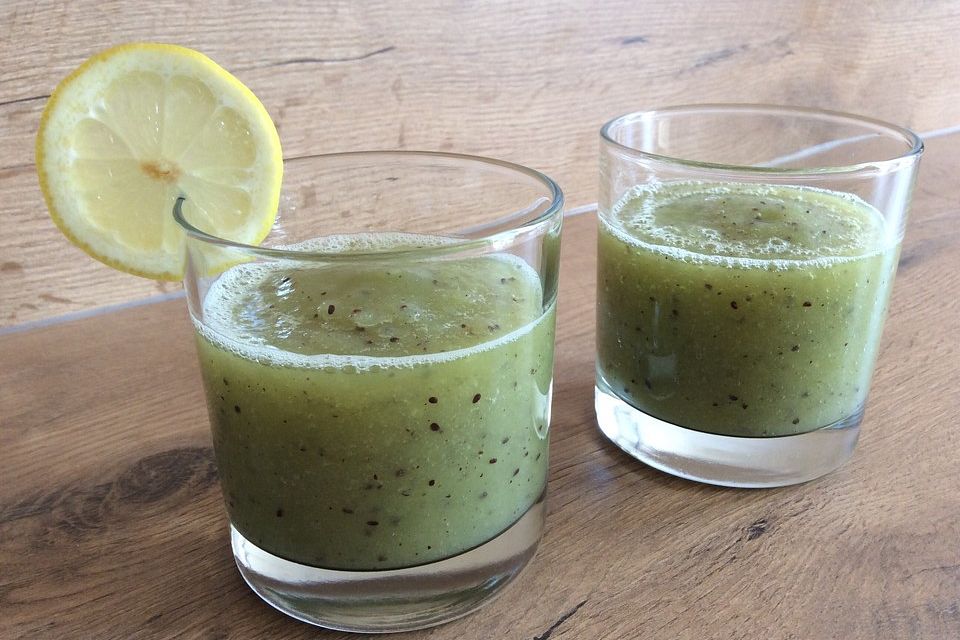 Kiwi - Melonen - Smoothie