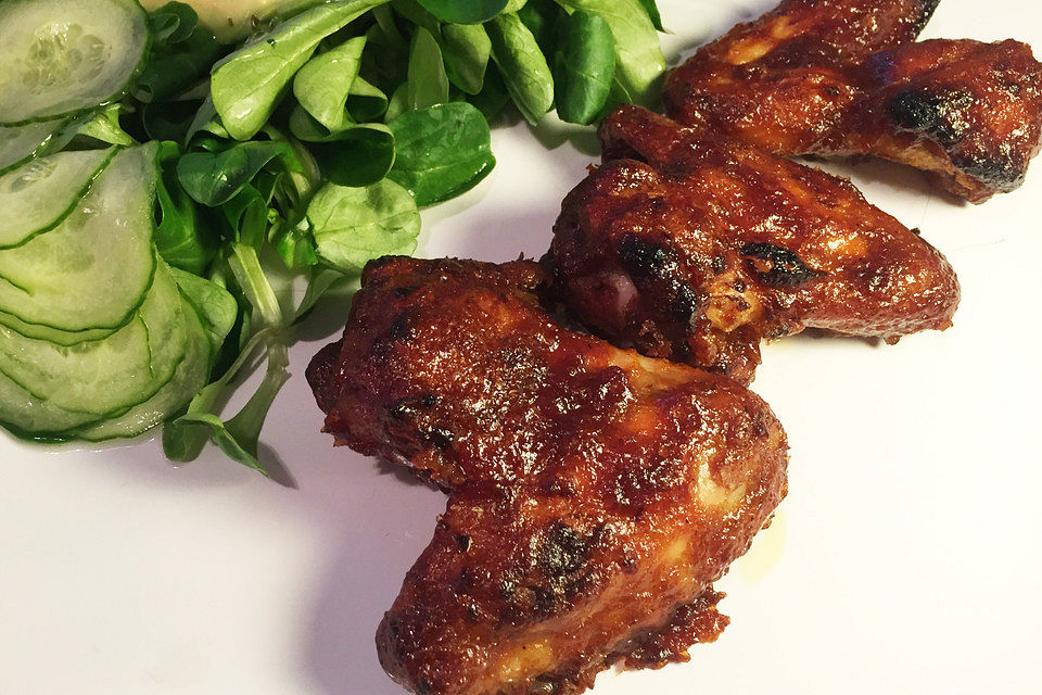 Honey-BBQ Chicken Wings