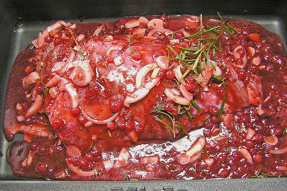 Fruchtiger Kalbsbraten