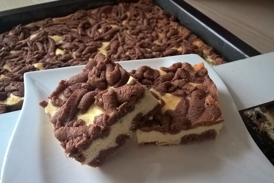 Fructosearmer geriebener Quarkkuchen