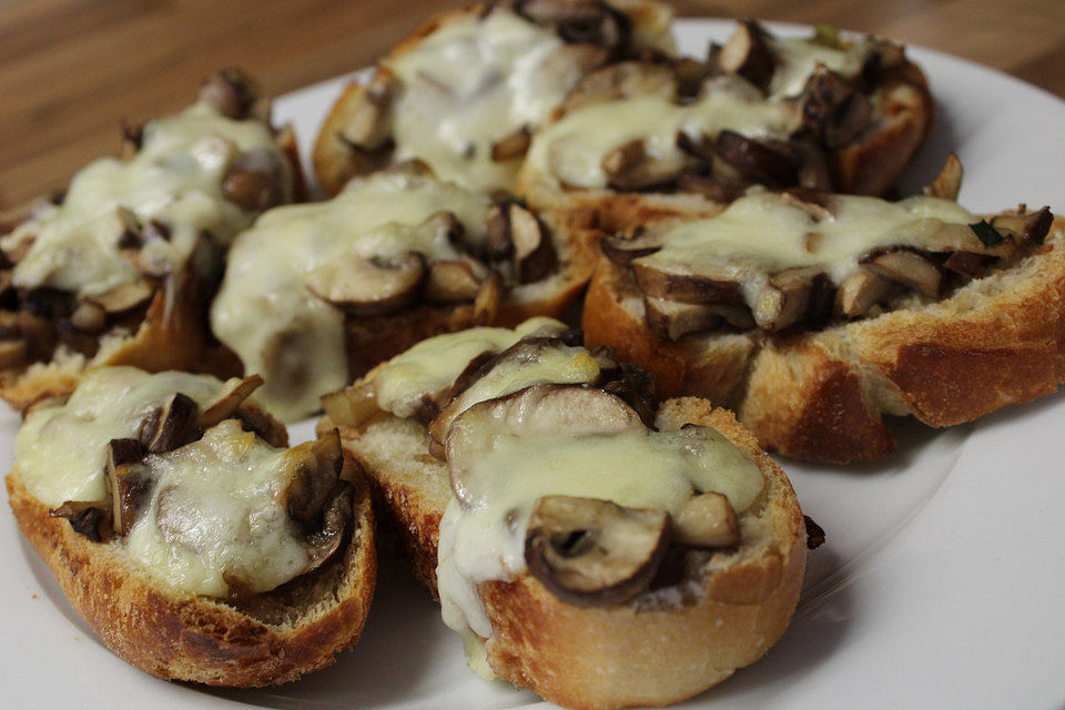 Champignon-Bruschetta