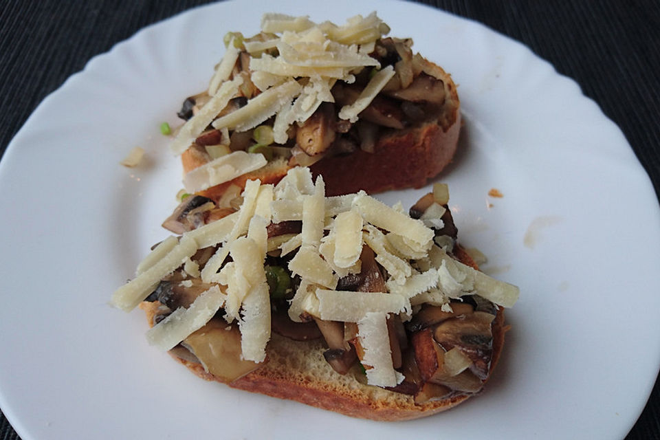 Champignon-Bruschetta