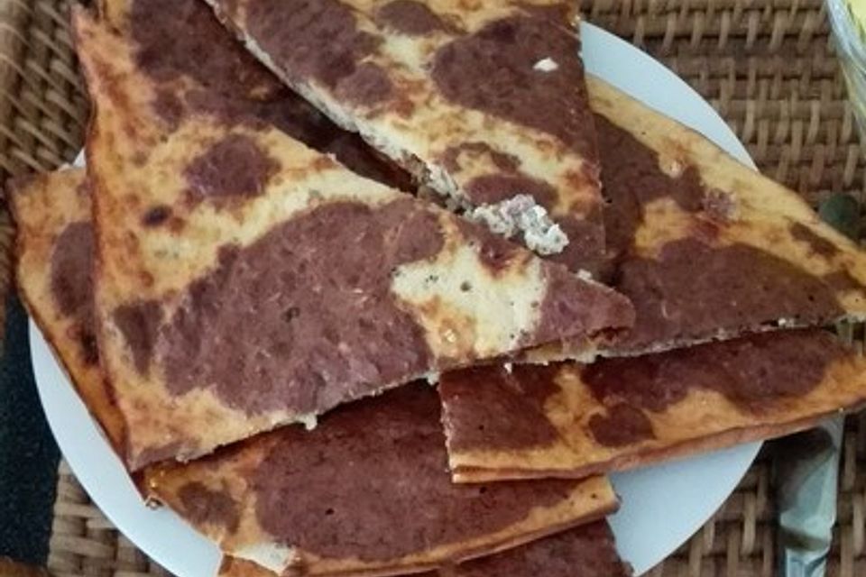 Proteinreicher Zupfkuchen