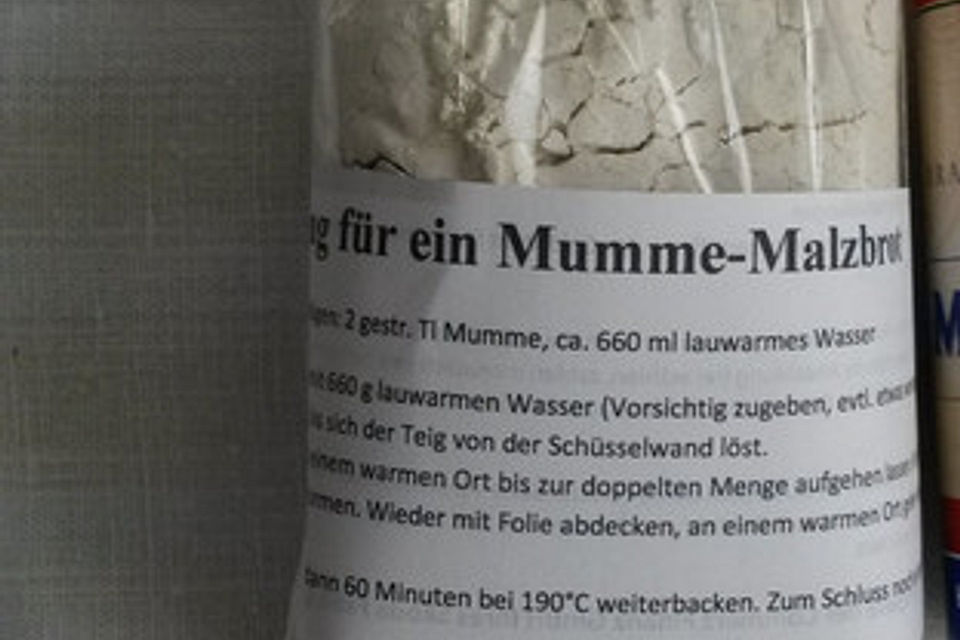 Backmischung für Mumme-Malzbrot