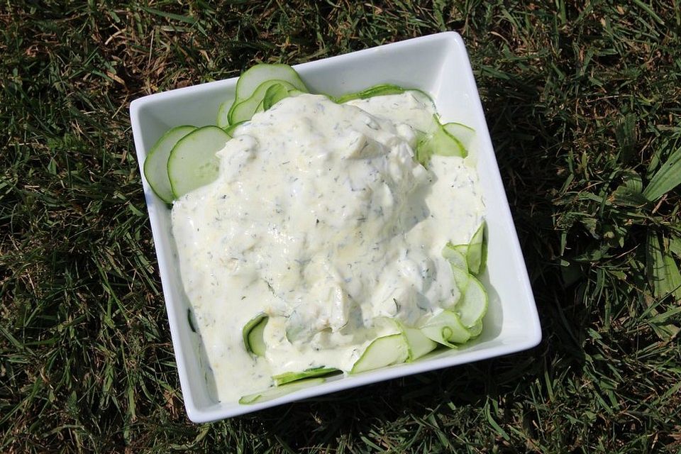 Krautis Gurkensalat