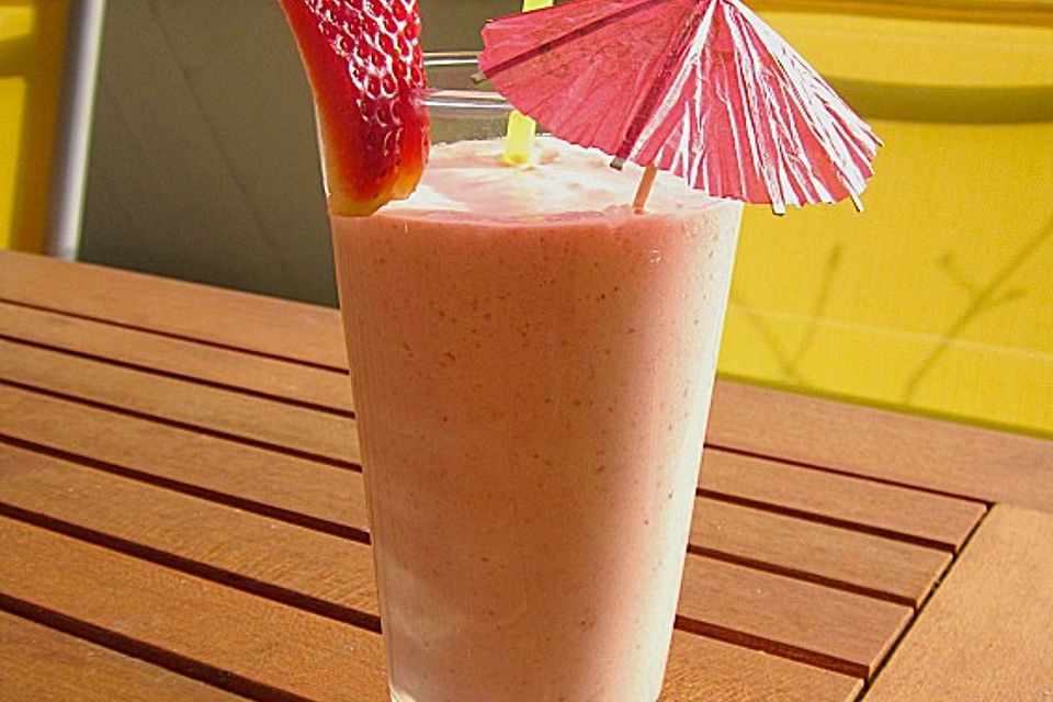 Erdbeer - Bananen - Smoothie