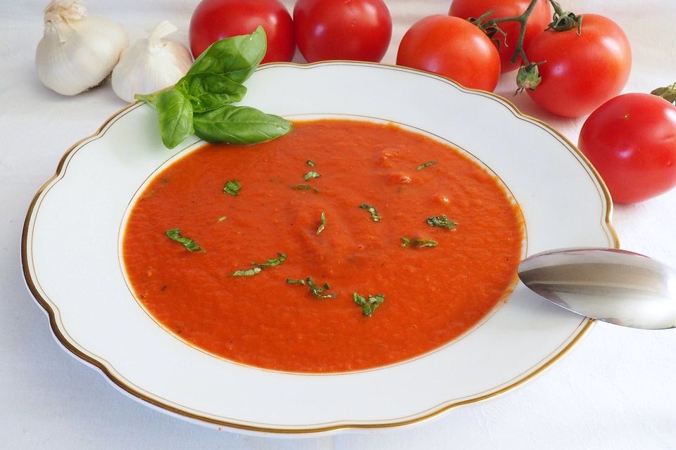 Italienische Tomatensuppe