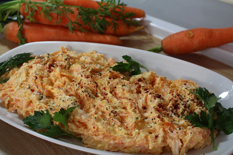 Karottensalat mit Joghurt