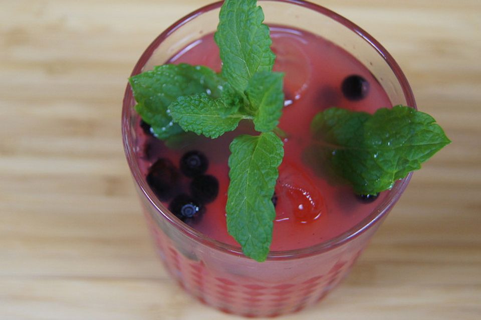 Blueberry Limonade Fizz