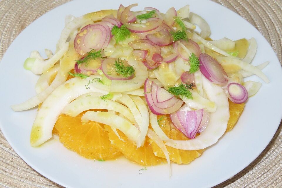 Fenchel-Orangen-Carpaccio