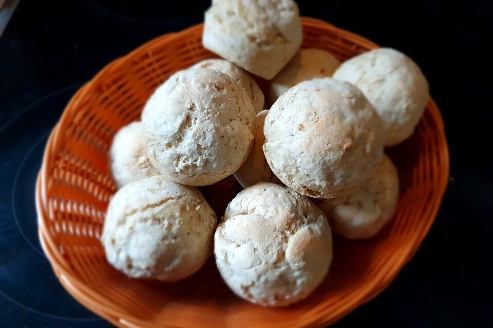 Übernacht Weizenbrötchen