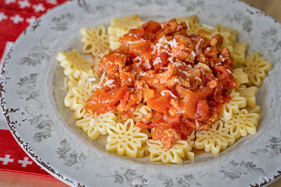 Pasta mit Salsiccia