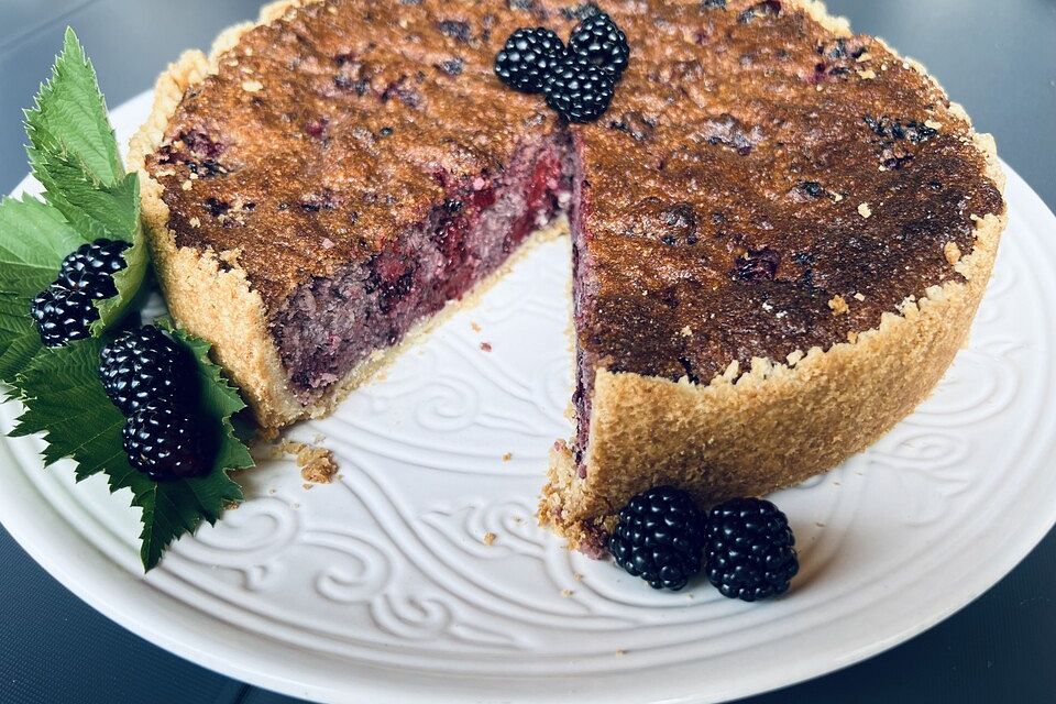 Brombeerkuchen