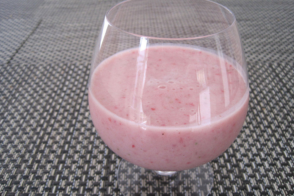 Erdbeer-Bananen-Smoothie