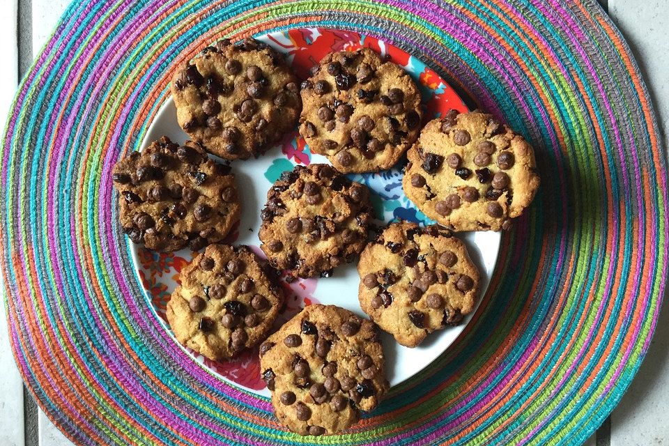 Low Carb Cranberry Cookies