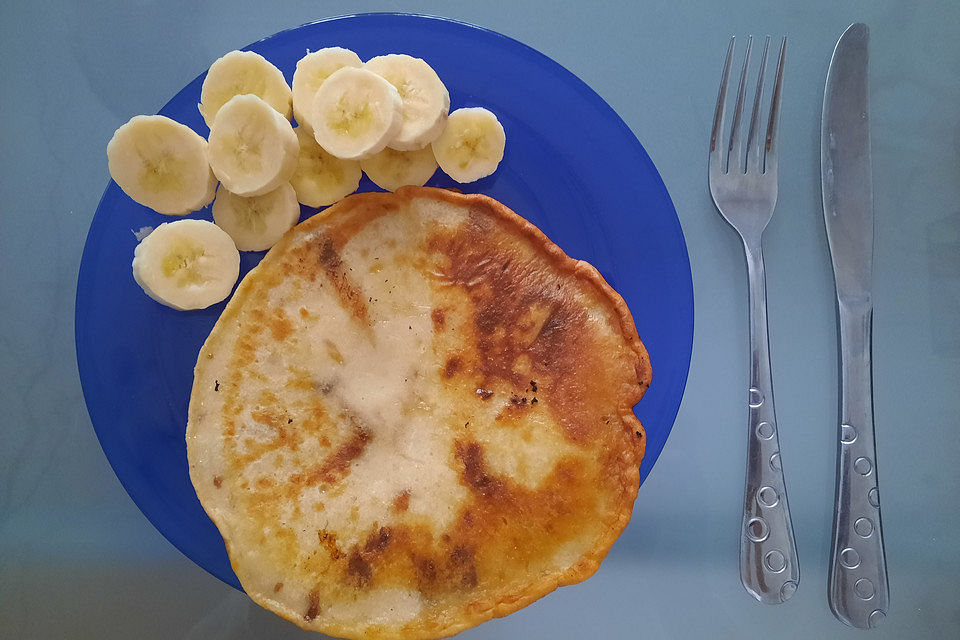 Schoko-Bananen-Pancakes