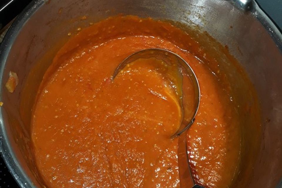 Schnelle Tomatensuppe