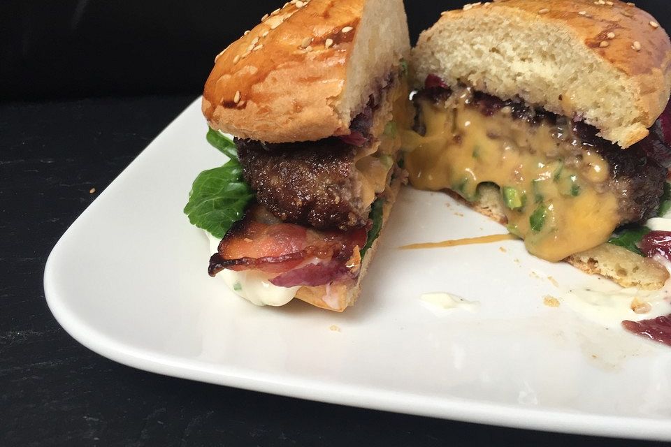 The Hot Cheddar Burger