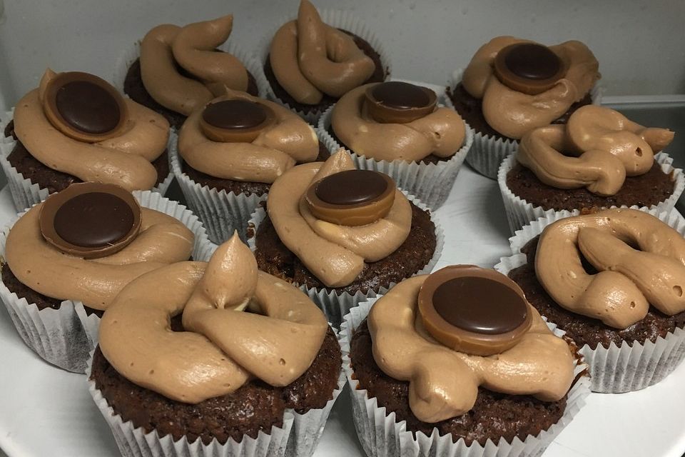 Toffifee-Cupcakes