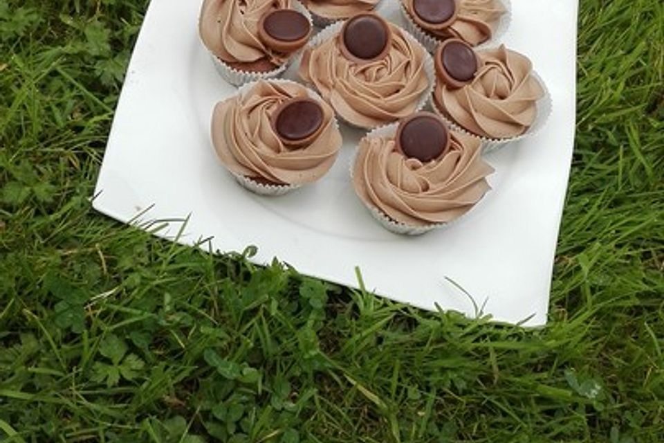 Toffifee-Cupcakes