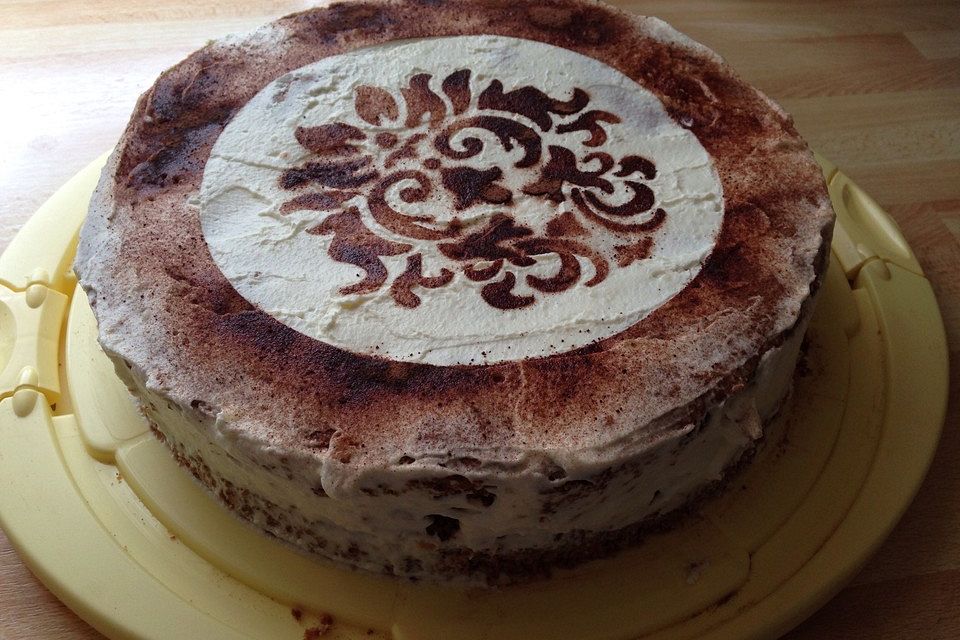 Pfirsich Sahne Torte