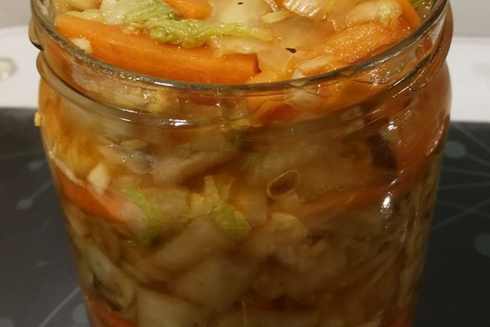 Veganes Blitz-Kimchi