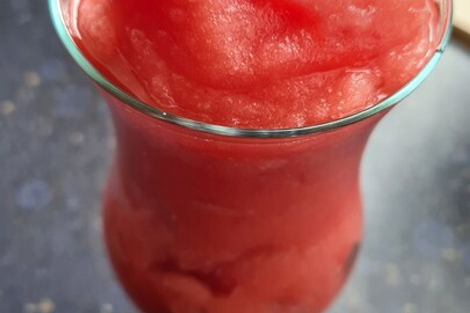 Wassermelone-Riesling-Slush