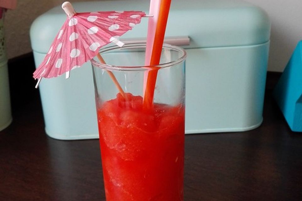 Wassermelone-Riesling-Slush