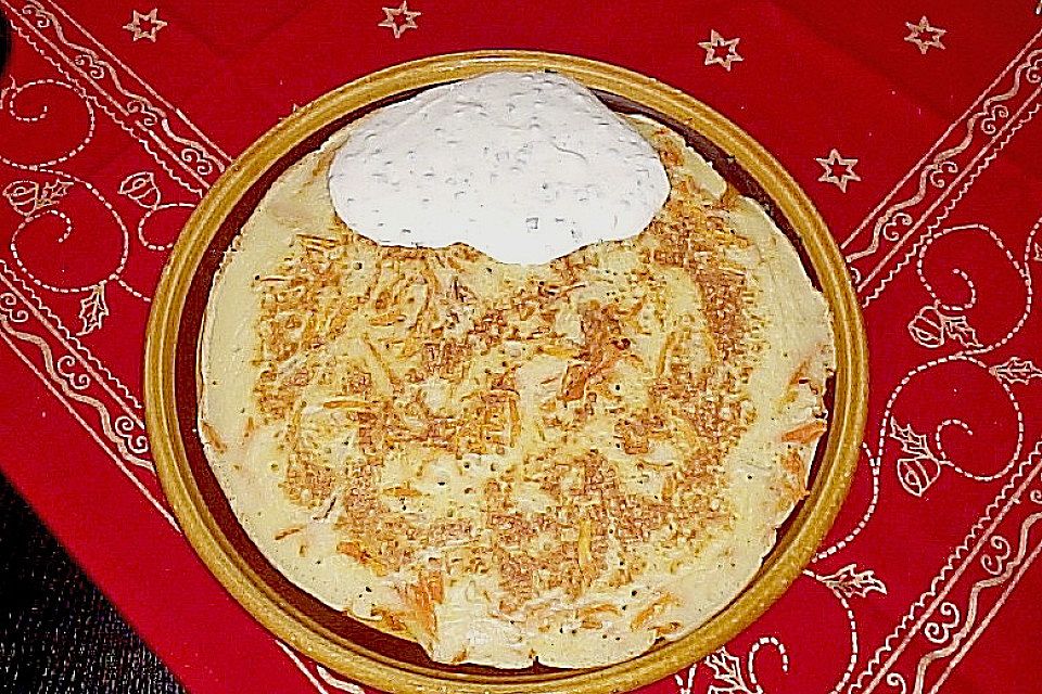 Finnische Karottenpfannkuchen