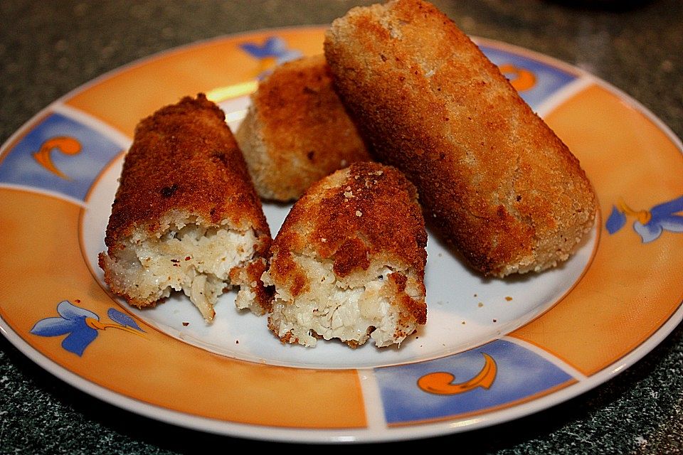 Schinken - Hähnchen Kroketten