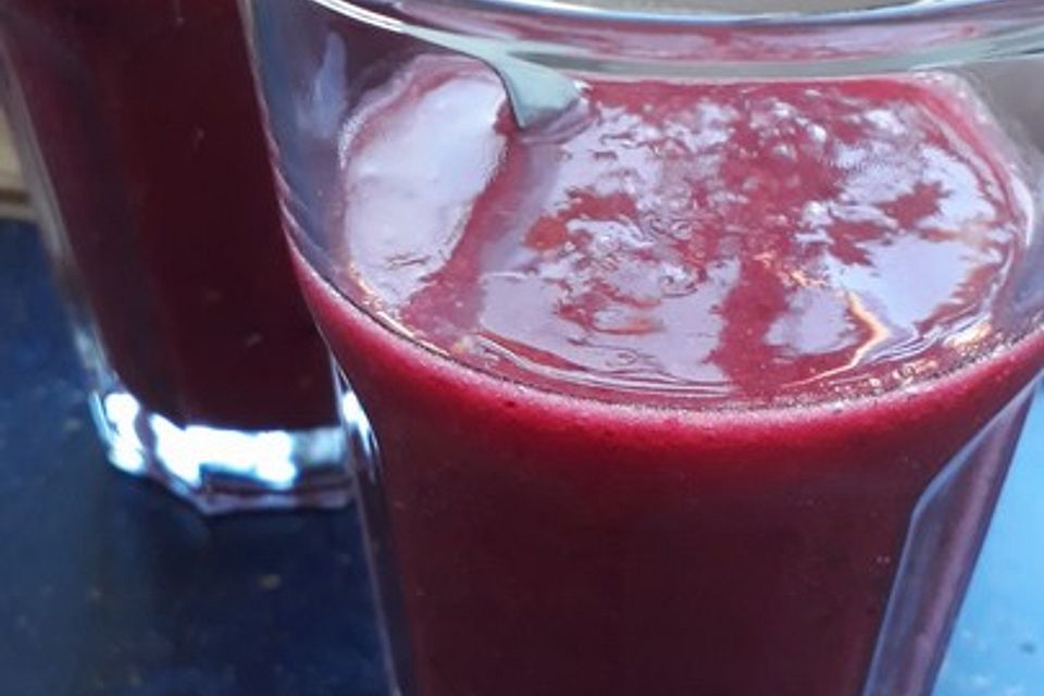 Brombeer-Bananen-Smoothie