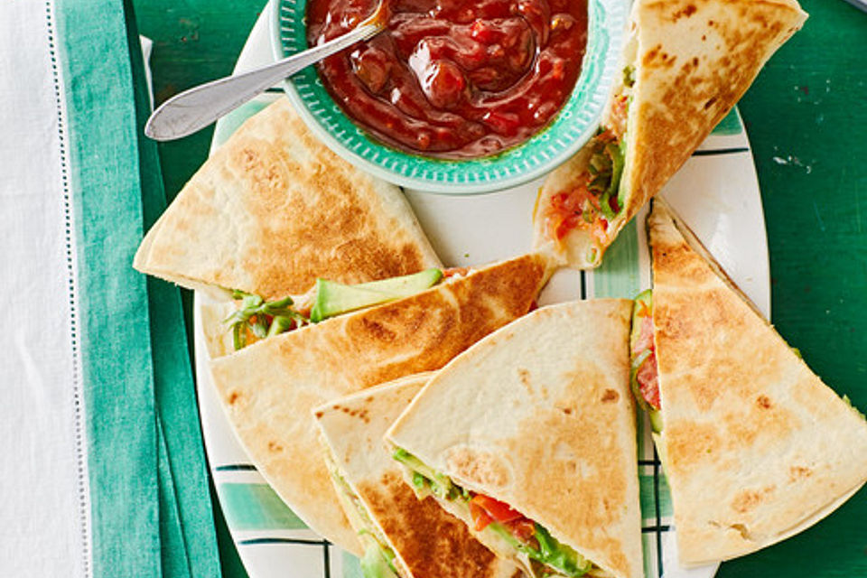 Avocado Quesadillas