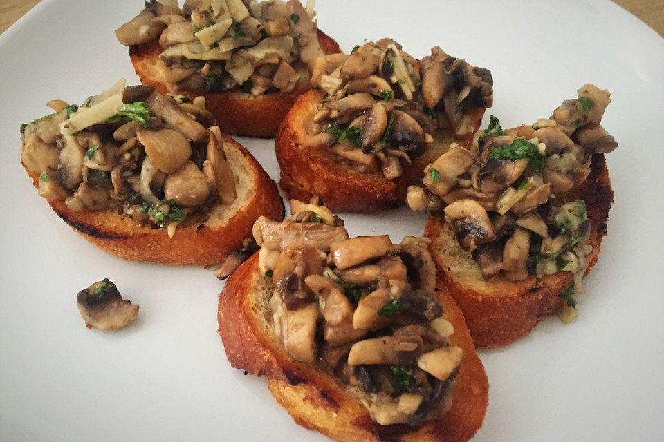 Champignon-Bruschetta