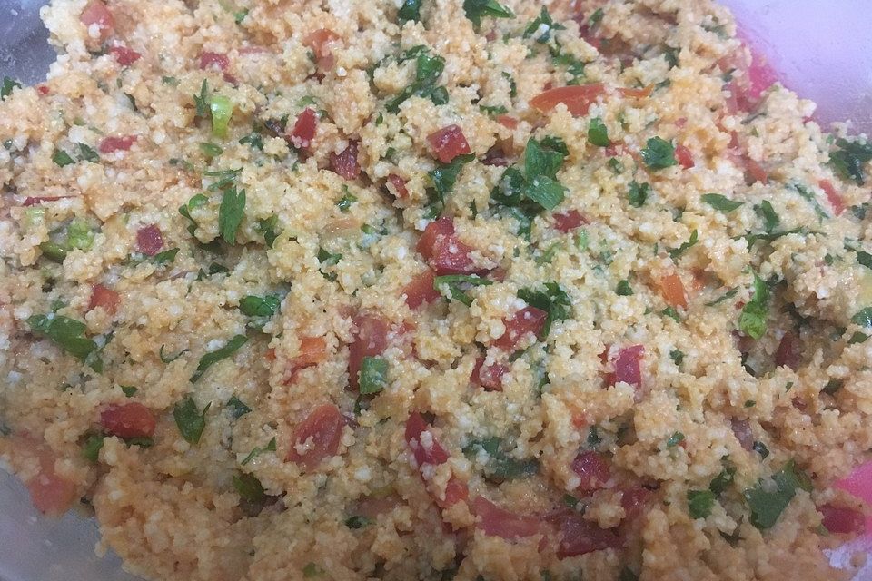 Roter Couscous - Salat