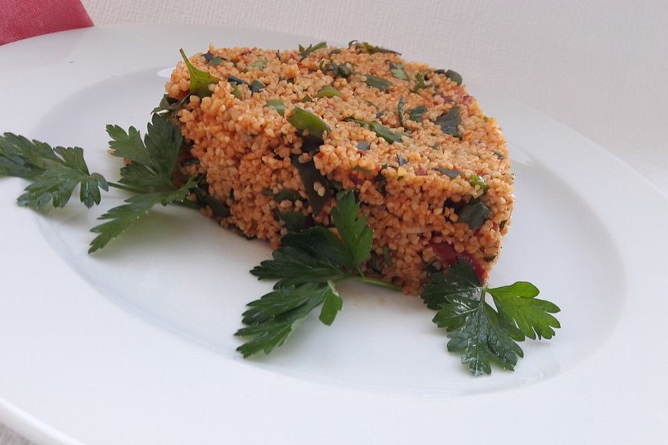 Roter Couscous - Salat