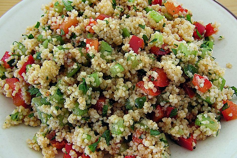 Roter Couscous - Salat