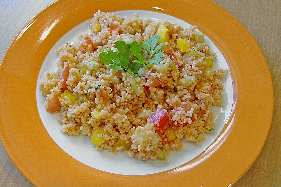 Roter Couscous - Salat