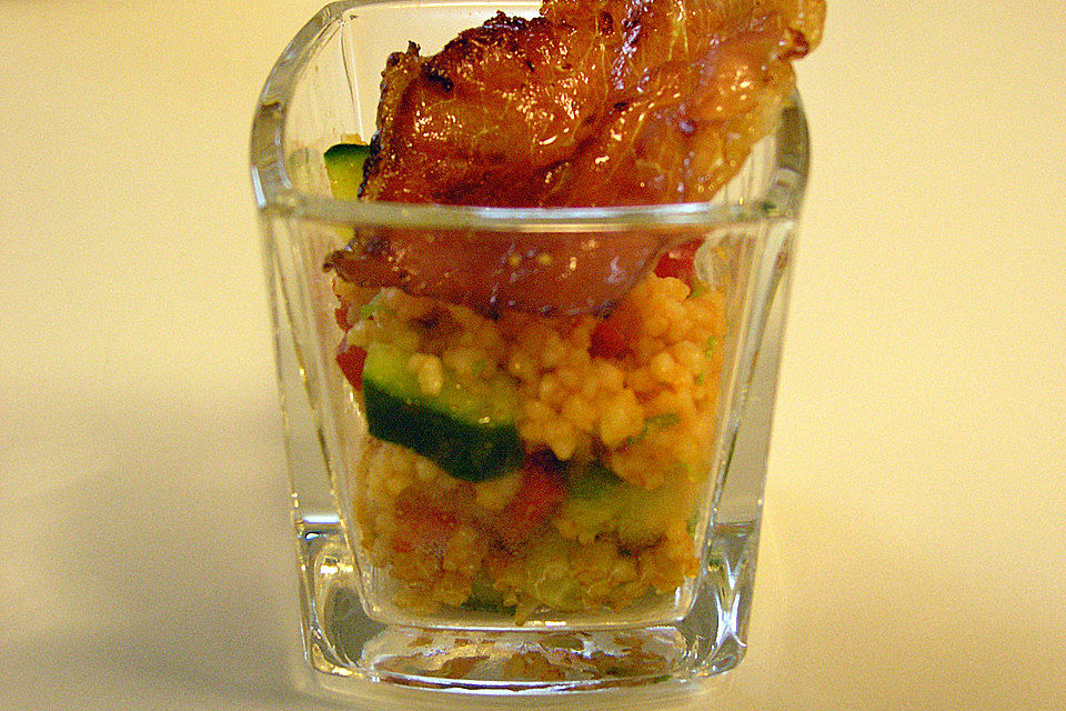 Roter Couscous - Salat